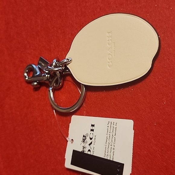 Coach Lemon Bag Charm Keychain - Picture 3 of 3